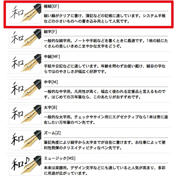 Sailor Fountain Pen Profit 21 Extra Fine Black Ink Model 11-2021-120-Kiichin - The #1 Place for Japanese Goods in Your Hand!