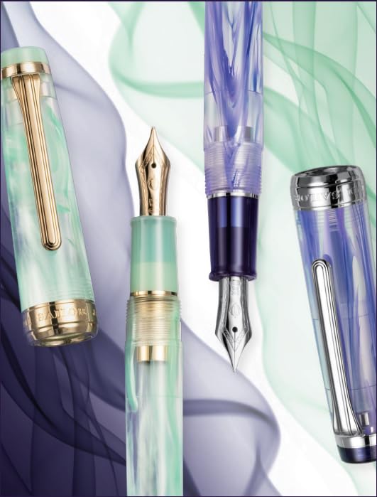 Sailor Fountain Pen Veilio Pearl Mint Gt 21K Medium Dual-Use EF Model 11-5045-167-Kiichin - The #1 Place for Japanese Goods in Your Hand!