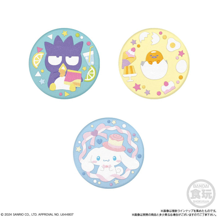 Bandai Sanrio Char Emb Can Badge Biscuit 2 Box 12-Kiichin - The #1 Place for Japanese Goods in Your Hand!