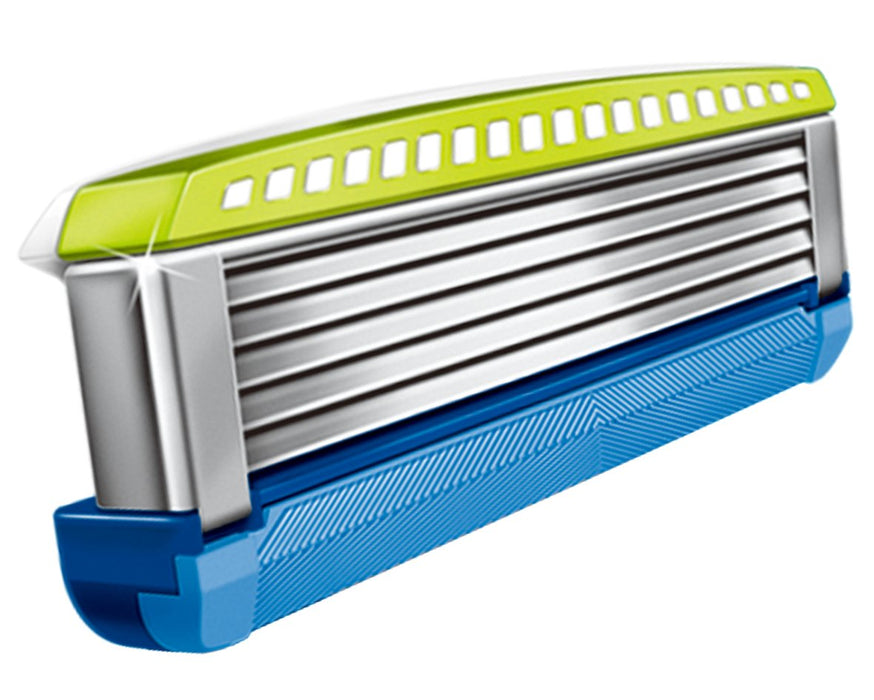 Schick Hydro 5 Men's Stainless Steel Razor with Power Select - Double Holder+2 Blades-Kiichin - The #1 Place for Japanese Goods in Your Hand!