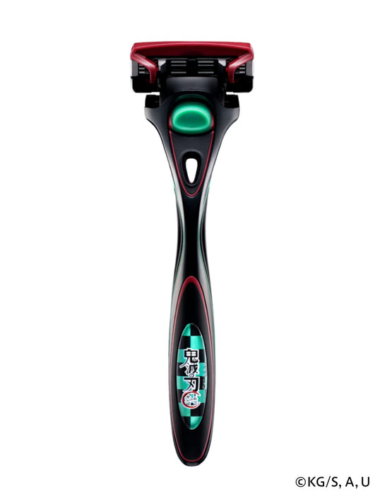 Schick Demon Slayer Tanjiro Kamado Hydro 5 Razor with Stand and Case Includes 4 Extra Blades-Kiichin - The #1 Place for Japanese Goods in Your Hand!