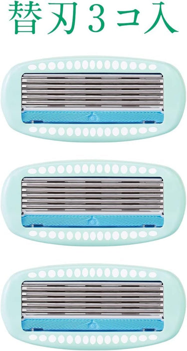Schick Hydrosilk 3-Piece Replacement Blades for Sensitive Skin Razor-Kiichin - The #1 Place for Japanese Goods in Your Hand!