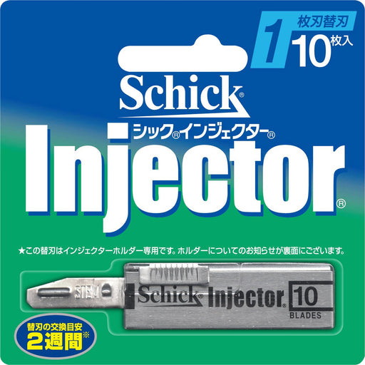 Schick 10-Piece Injector 1 Blade Replacement for Shaving Razor-Kiichin - The #1 Place for Japanese Goods in Your Hand!