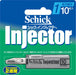Schick 10-Piece Injector 1 Blade Replacement for Shaving Razor-Kiichin - The #1 Place for Japanese Goods in Your Hand!