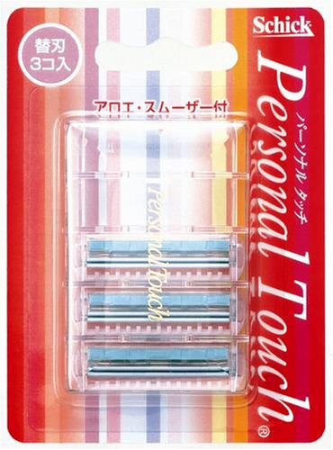 Schick 3-Piece Personal Touch Replacement Blade Set-Kiichin - The #1 Place for Japanese Goods in Your Hand!