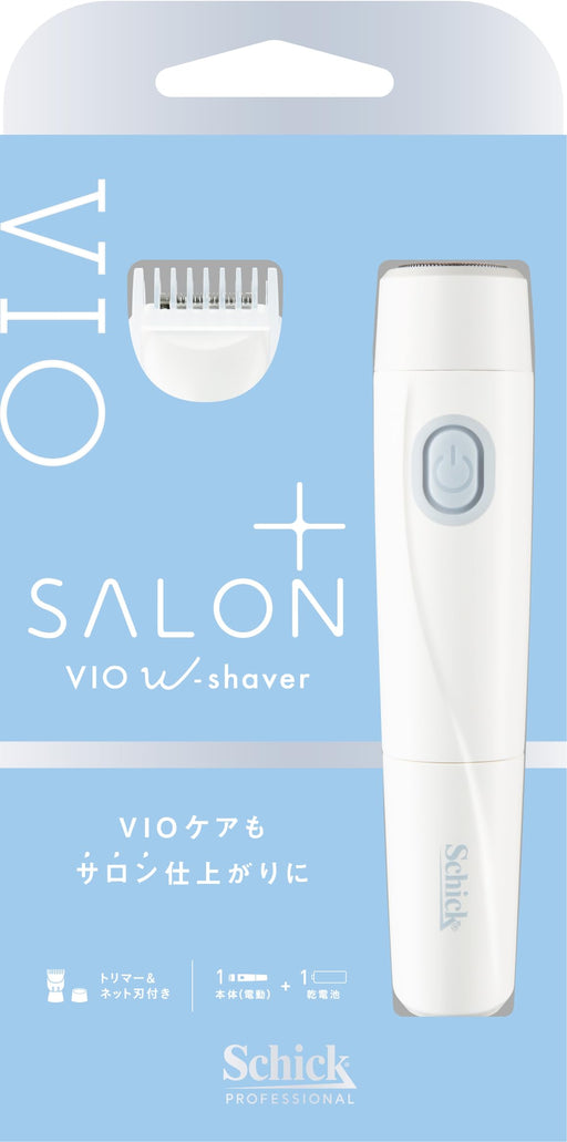 Schick Salon Plus VIO Double Shaver for Delicate Zones-Kiichin - The #1 Place for Japanese Goods in Your Hand!