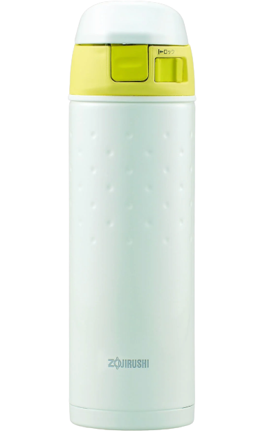 Zojirushi Vacuum Stainless Mug - One Touch Open - 500ml - White-Kiichin - The #1 Place for Japanese Goods in Your Hand!