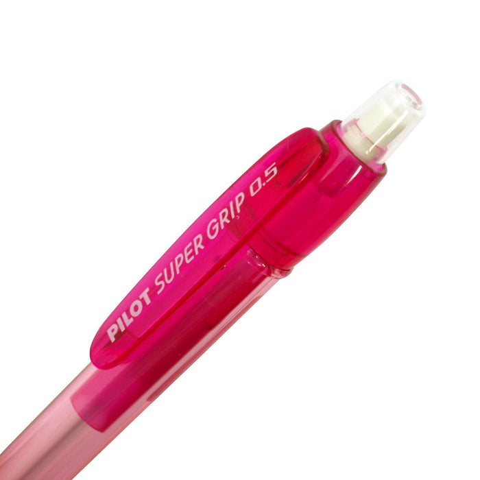 Pilot Sharp Super Grip Knock Pen Transparent Red Hgp10Rtr5-Kiichin - The #1 Place for Japanese Goods in Your Hand!