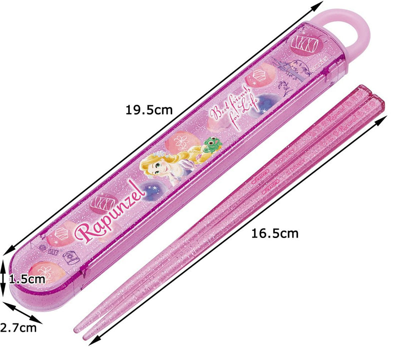 Skater Rapunzel Disney Children's Chopsticks & Case Set Made in Japan-Kiichin - The #1 Place for Japanese Goods in Your Hand!