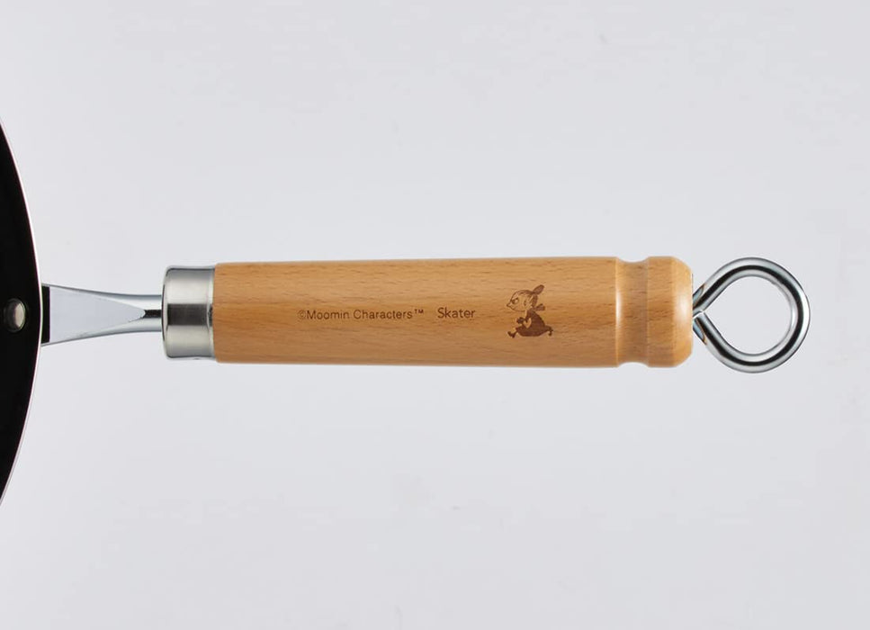 Skater 24cm Iron Embossed Frying Pan for IH & Gas - Moomin Made in Japan