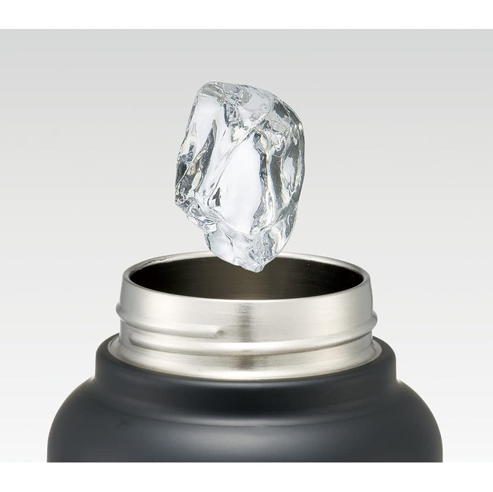 Skater Stainless Steel 1000Ml Direct Bottle With Handle Black Water Bottle