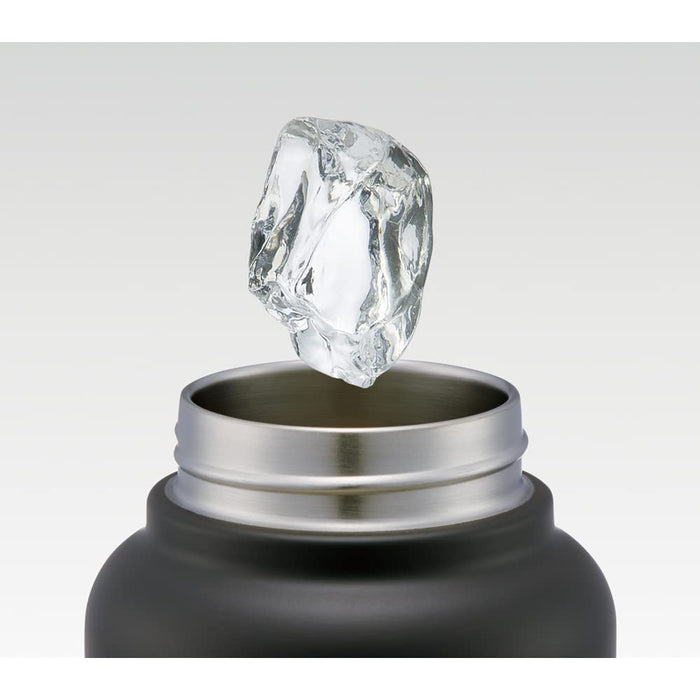 Skater Std12H-A 1200Ml Black Water Bottle with Handle and Mug Design