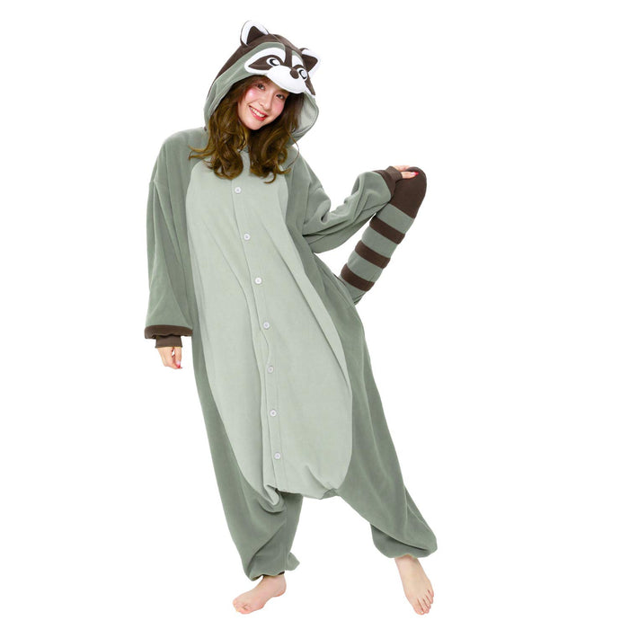 Southwark Fleece Raccoon Kigurumi by Sazac-Kiichin - The #1 Place for Japanese Goods in Your Hand!