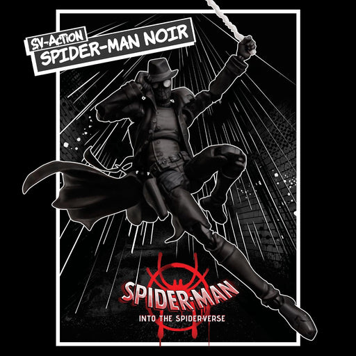 Sentinel Spider-Man Noir Action Figure Non-Scale Abs & Pvc Japan-Kiichin - The #1 Place for Japanese Goods in Your Hand!