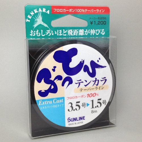 Sunline Fluorocarbon Buttobi Tenkara Line 8M 4.5-1.5 Clear Natural-Kiichin - The #1 Place for Japanese Goods in Your Hand!