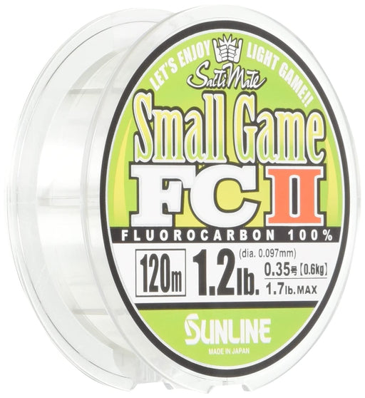 Sunline Fluorocarbon Line Saltymate 120M 0.35mm 1.2Lb Natural Clear-Kiichin - The #1 Place for Japanese Goods in Your Hand!
