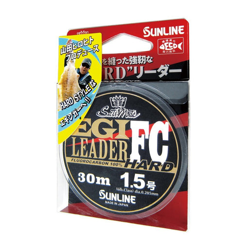 Sunline Leader Saltymate Egi Leader Fluorocarbon 30M 6Lb Natural Clear-Kiichin - The #1 Place for Japanese Goods in Your Hand!