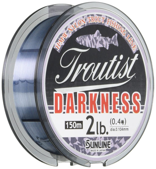 Sunline Troutist Darkness Nylon Line 150M 0.4 2Lb High Grade-Kiichin - The #1 Place for Japanese Goods in Your Hand!