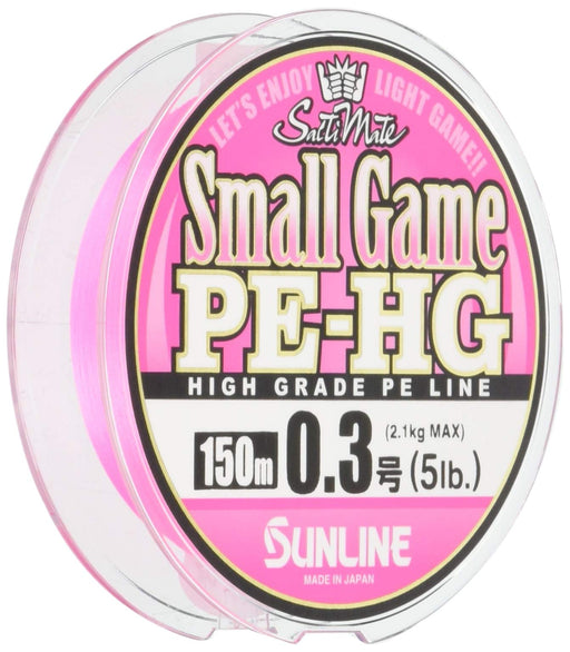 Sunline Pe Line Salty Mate 150M 0.3 5Lb Sakura Pink Small Game Hg-Kiichin - The #1 Place for Japanese Goods in Your Hand!