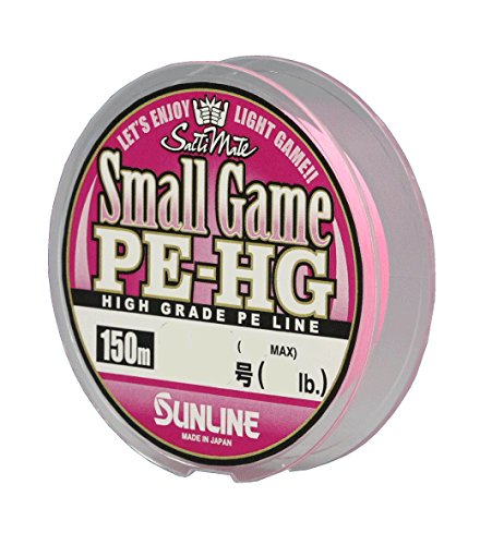 Sunline Pe Line Salty Mate Small Game Hg 150M 8Lb Sakura Pink-Kiichin - The #1 Place for Japanese Goods in Your Hand!
