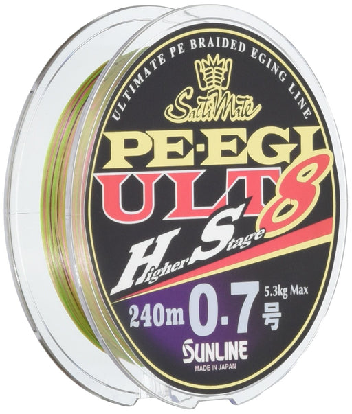 Sunline Saltymate Egi Ult HS8 PE Line 240M 0.7mm 5.3Kg 8 Pieces-Kiichin - The #1 Place for Japanese Goods in Your Hand!
