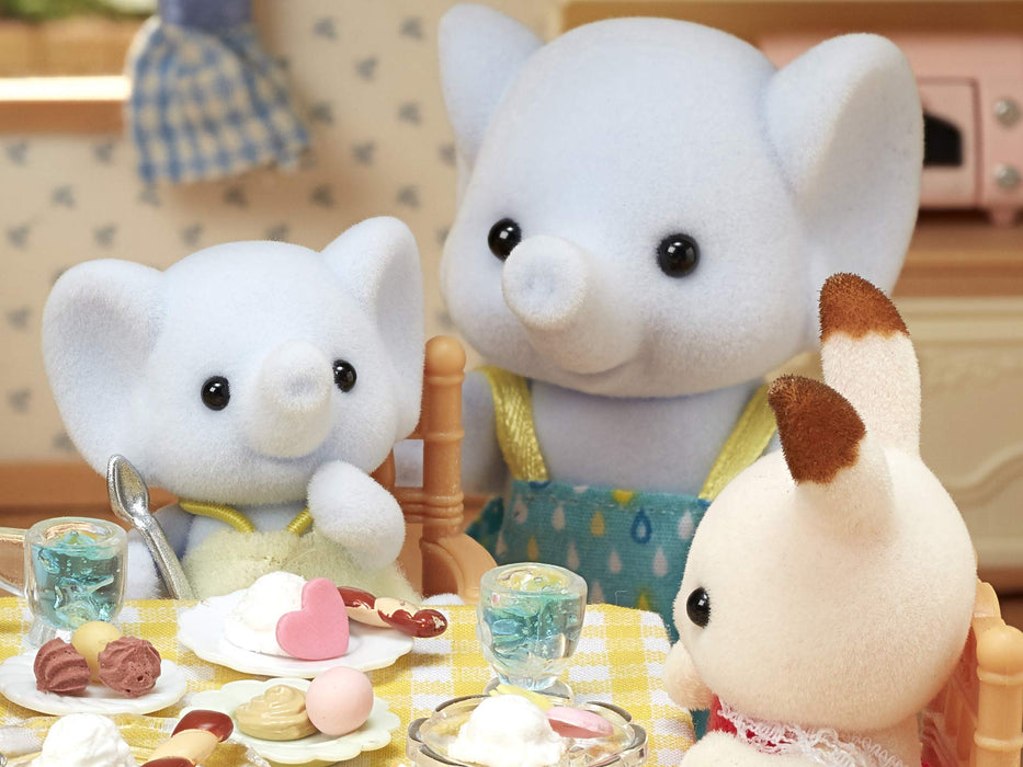 Epoch Sylvanian Families Elephant Family Toy Dollhouse FS-38 for Ages 3+-Kiichin - The #1 Place for Japanese Goods in Your Hand!