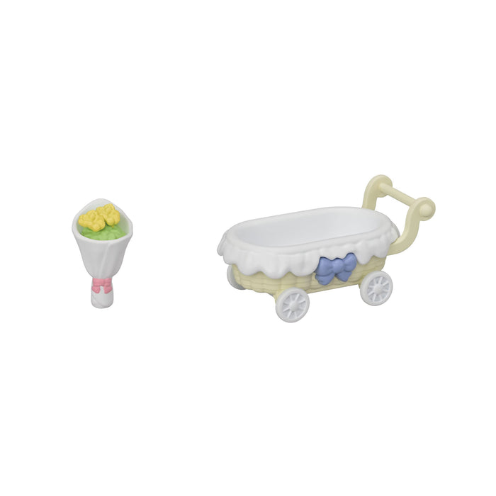 Epoch Sylvanian Families Flora Rabbit Family Dollhouse Toy FS-50 Certified for Ages 3+-Kiichin - The #1 Place for Japanese Goods in Your Hand!