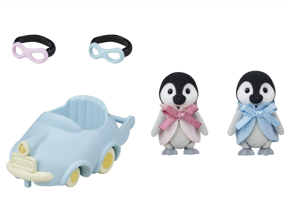 Epoch Sylvanian Families Penguin Baby Cart Doll & Furniture Set Age 3+ Toy-Kiichin - The #1 Place for Japanese Goods in Your Hand!