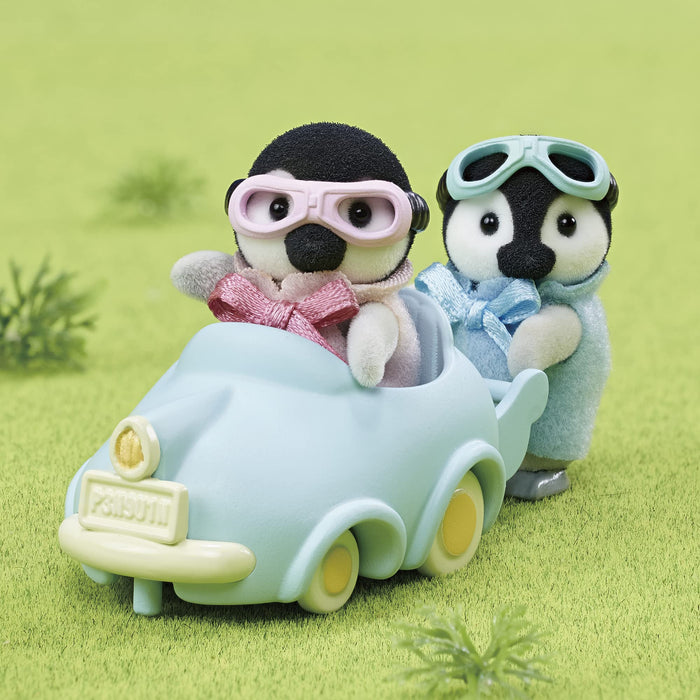 Epoch Sylvanian Families Penguin Baby Cart Doll & Furniture Set Age 3+ Toy-Kiichin - The #1 Place for Japanese Goods in Your Hand!
