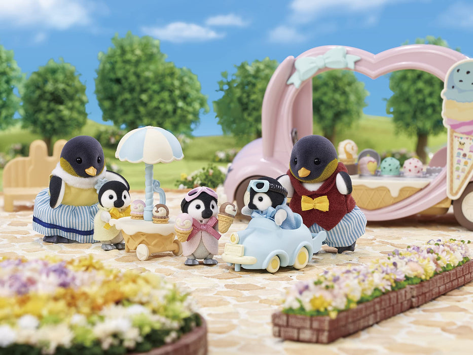 Epoch Sylvanian Families Penguin Baby Cart Doll & Furniture Set Age 3+ Toy-Kiichin - The #1 Place for Japanese Goods in Your Hand!