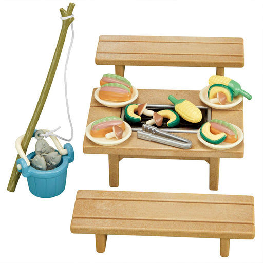Epoch Sylvanian Families Barbecue Set Certified Toy Dollhouse for Ages 3+-Kiichin - The #1 Place for Japanese Goods in Your Hand!