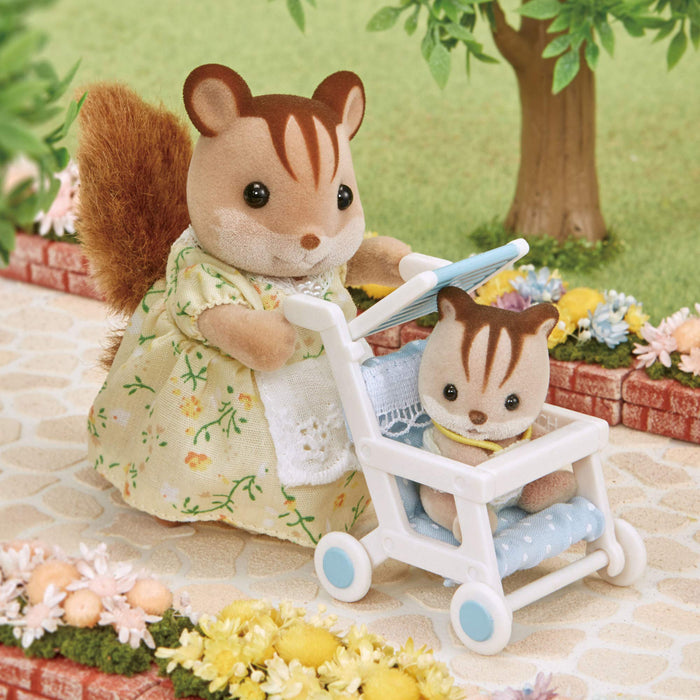 Epoch Sylvanian Families Stroller Toy for 3 Years & Up Dollhouse Furniture Car-206-Kiichin - The #1 Place for Japanese Goods in Your Hand!