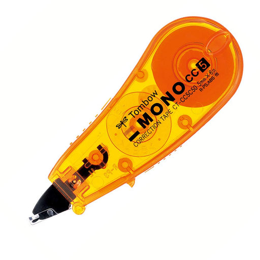 Tombow Mono CC Correction Tape 5mm Set of 10 Brilliant Orange - CT-CC5C50-Kiichin - The #1 Place for Japanese Goods in Your Hand!