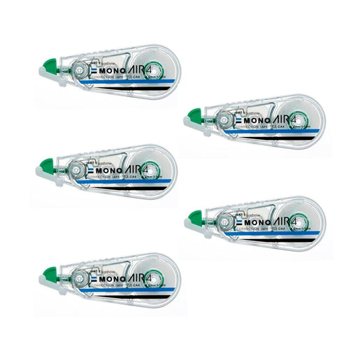 Tombow Mono Air Correction Tape Pencil-Grade 4.2mm Pack of 5-Kiichin - The #1 Place for Japanese Goods in Your Hand!