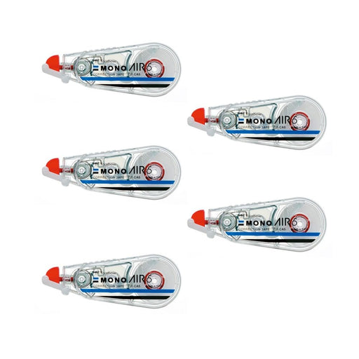 Tombow Mono Air Correction Tape 5mm Pack of 5 Pieces - CT-CA5-5P-Kiichin - The #1 Place for Japanese Goods in Your Hand!