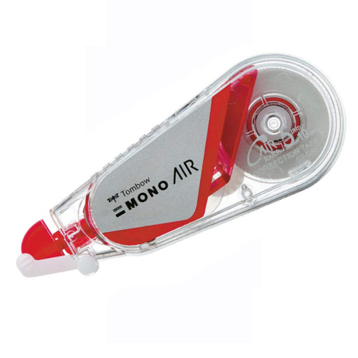 Tombow Mono Air Pencil Correction Tape 5mm Clear Red 5 Pieces Set-Kiichin - The #1 Place for Japanese Goods in Your Hand!