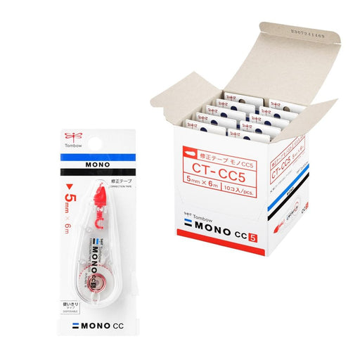 Tombow Mono CC 5mm Correction Tape 10-Pack Pencil Series - Ct-Cc5-10P-Kiichin - The #1 Place for Japanese Goods in Your Hand!