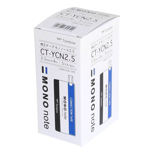 Tombow Mono Note Pencil Correction Tape 2.5mm Pack of 5 Pieces-Kiichin - The #1 Place for Japanese Goods in Your Hand!