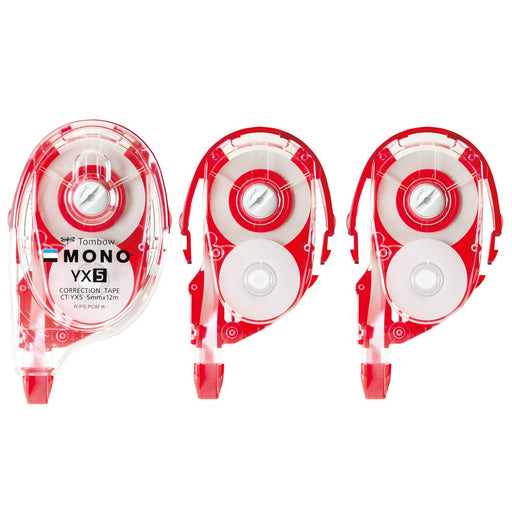 Tombow Mono YX Pencil Correction Tape 5mm with KCC-342K Cartridge-Kiichin - The #1 Place for Japanese Goods in Your Hand!