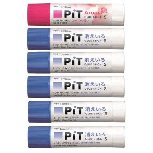 Tombow High Power Aroma Pencil Glue Stick 5 Pieces - Pit S HCA-612AZ-Kiichin - The #1 Place for Japanese Goods in Your Hand!