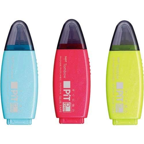 Tombow Hpa-323X Pit Power C Pencil Glue Tape in 3 Colors-Kiichin - The #1 Place for Japanese Goods in Your Hand!