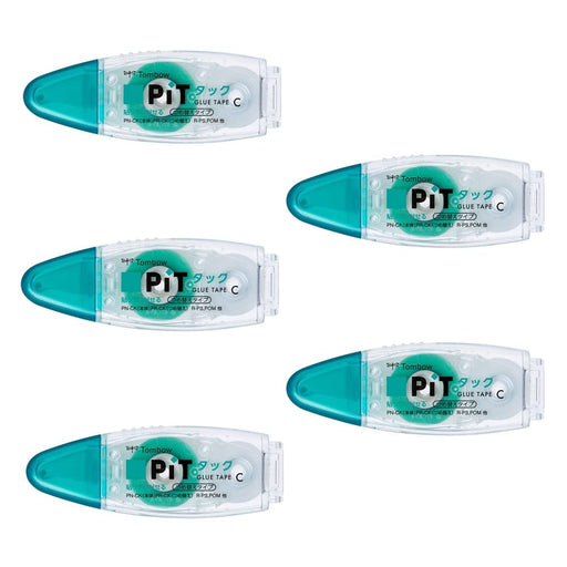 Tombow Pencil Glue Tape Pit Tack 5 Pieces PN-CK-5P Pack by Tombow-Kiichin - The #1 Place for Japanese Goods in Your Hand!