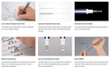 Tombow Mono Zero Round Pencil Holder Eraser EH-KUR11 Black-Kiichin - The #1 Place for Japanese Goods in Your Hand!
