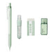 Tombow Mono Mechanical Pencil 0.5mm Correction Tape & Erasers Pistachio Green Set-Kiichin - The #1 Place for Japanese Goods in Your Hand!