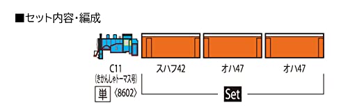 Tomix 8602 Thomas The Tank Engine Steam Locomotive Tomytec N Gauge Oigawa Railway-Kiichin - The #1 Place for Japanese Goods in Your Hand!