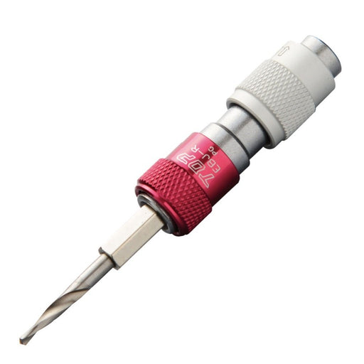 Top Kogyo One-Touch Drill Set 4.0mm Bit Socket for Woodworking & Carpentry-Kiichin - The #1 Place for Japanese Goods in Your Hand!