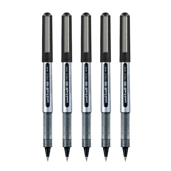 Mitsubishi Pencil Uni-Ball Eye Black Ball Point Pen Pack of 5-Kiichin - The #1 Place for Japanese Goods in Your Hand!
