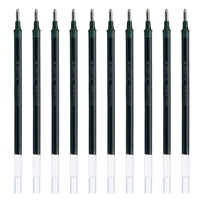Mitsubishi Pencil Uni-Ball Gel Ink Pen Refills - 1.0mm Black Ink Value Set of 10-Kiichin - The #1 Place for Japanese Goods in Your Hand!