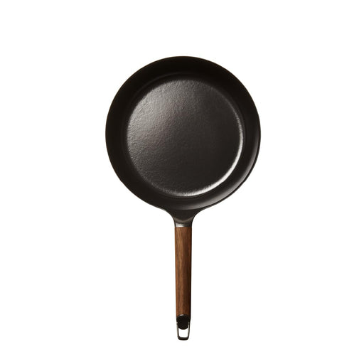 Vermicular 26Cm Deep Cast Iron Enamel Frying Pan Walnut for Gas and IH Cooking-Kiichin - The #1 Place for Japanese Goods in Your Hand!