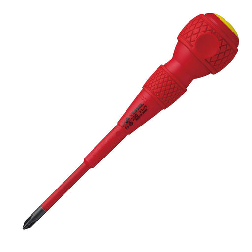Vessel Ball Grip Insulated +1 X 75 Driver - Electric Shock-Resistant VDE Certified-Kiichin - The #1 Place for Japanese Goods in Your Hand!